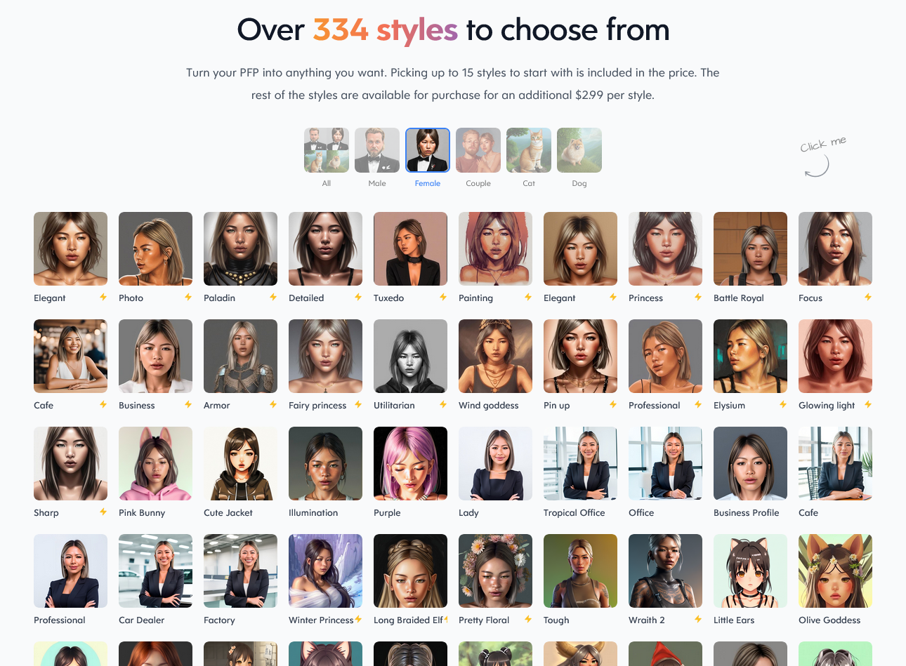 Profile Picture AI Examples